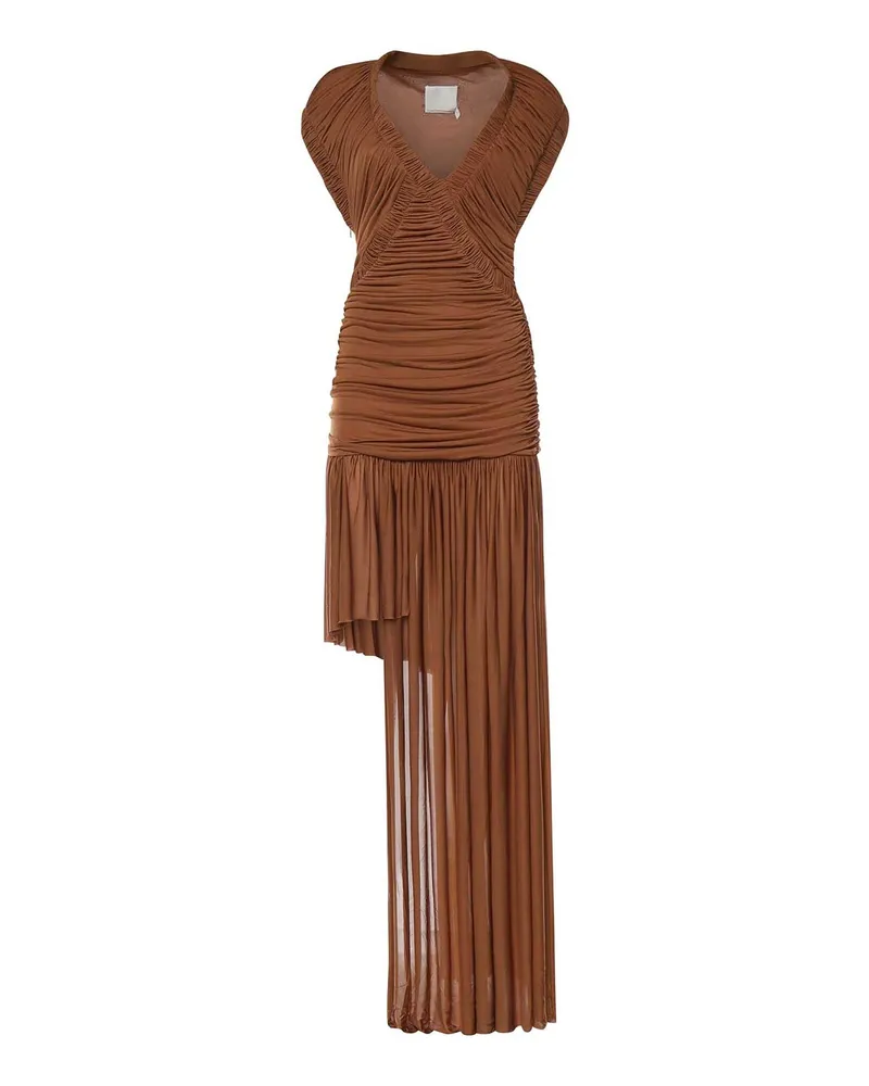Christopher Esber Maxikleid - Braun Braun