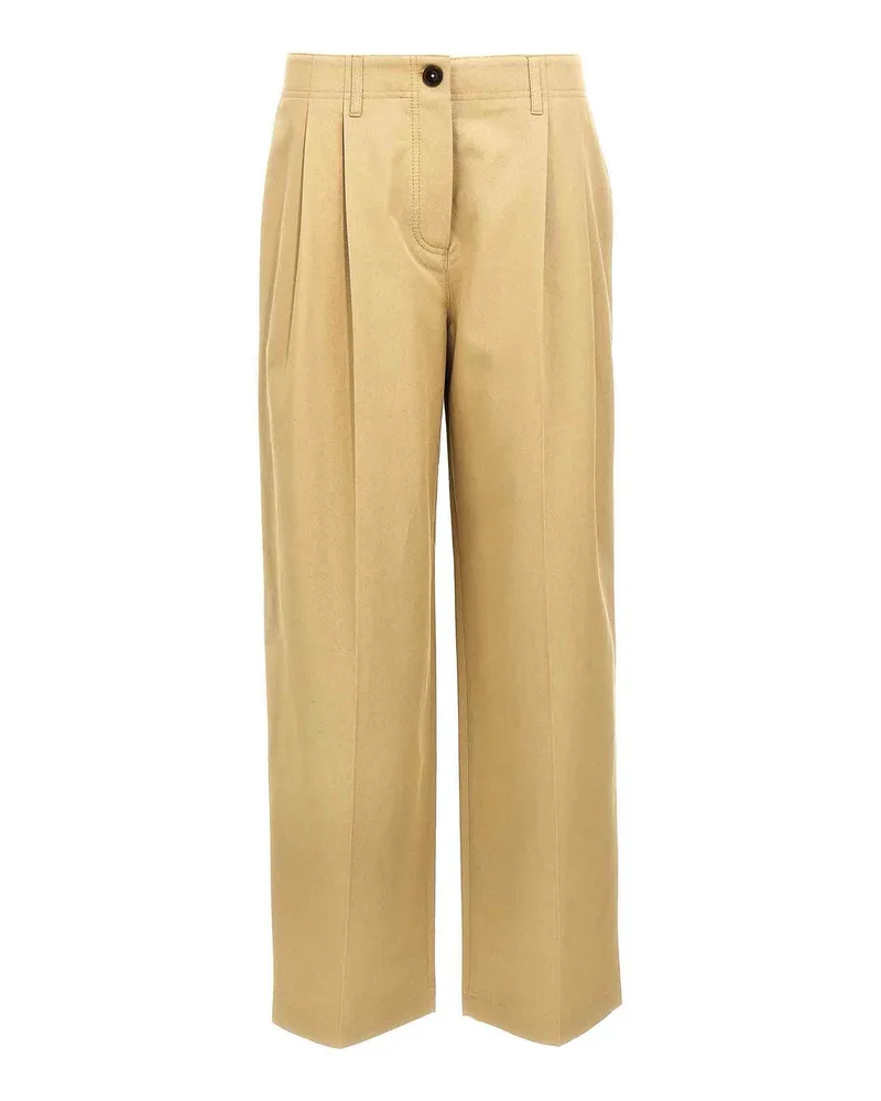 Totême Casual Hose - Beige Beige