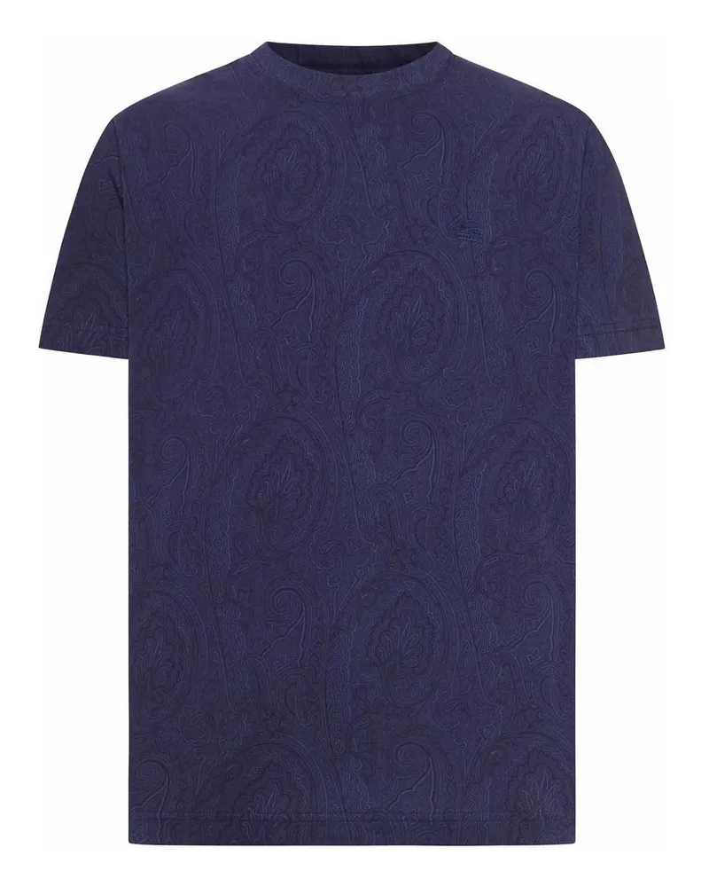 Etro T-Shirt - Blau Blau