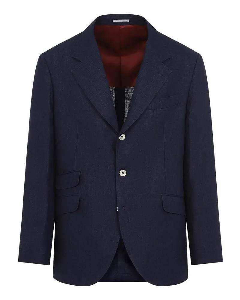 Brunello Cucinelli Casualjacke - Dunkelblau Dunkelblau