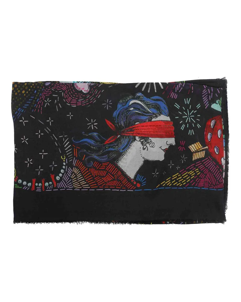 Faliero Sarti Schal - Bunt Bunt