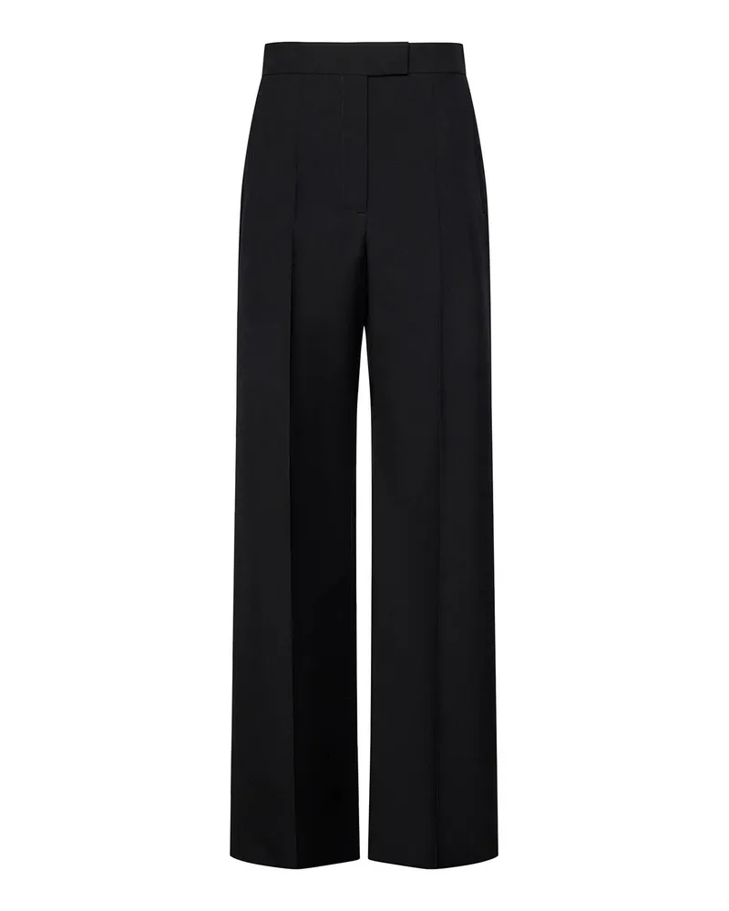 Alexander McQueen Casual Hose - Schwarz Schwarz