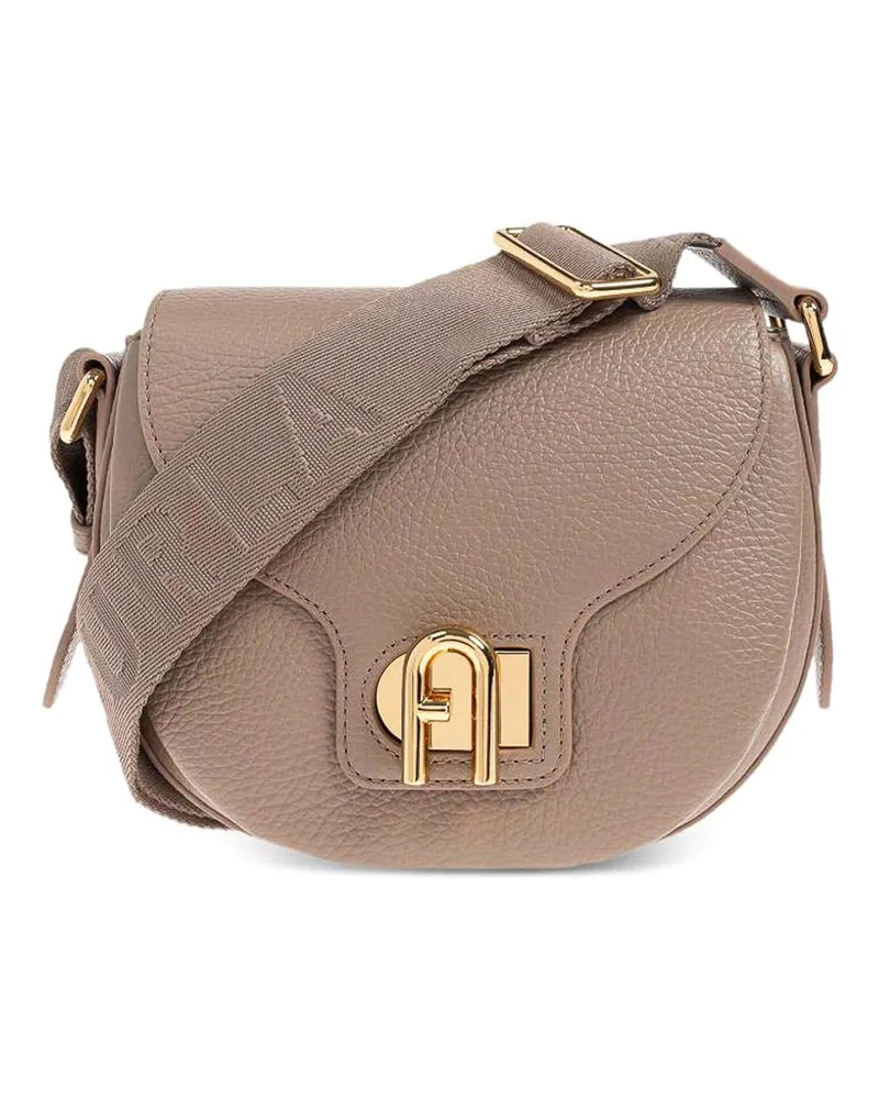 Furla Schultertasche - Grau Grau