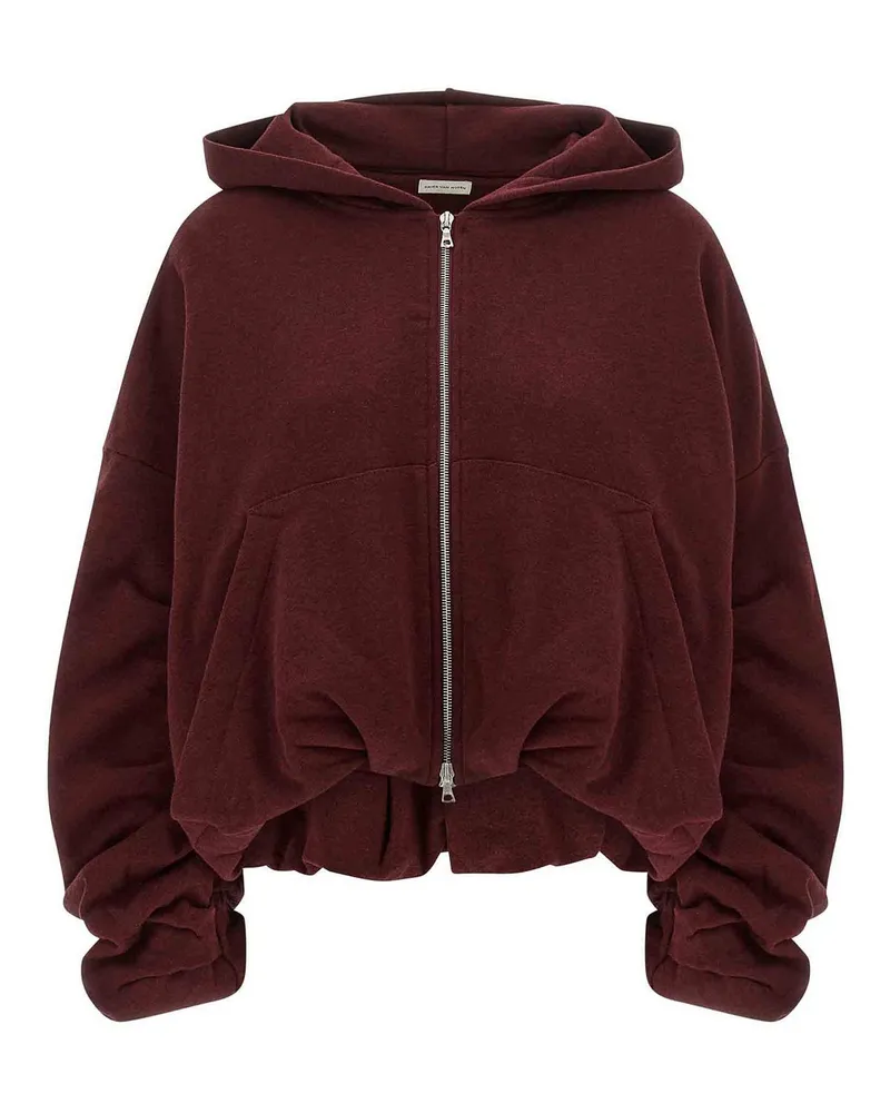 Dries van Noten Sweatshirt - Dunkelrot Dunkelrot