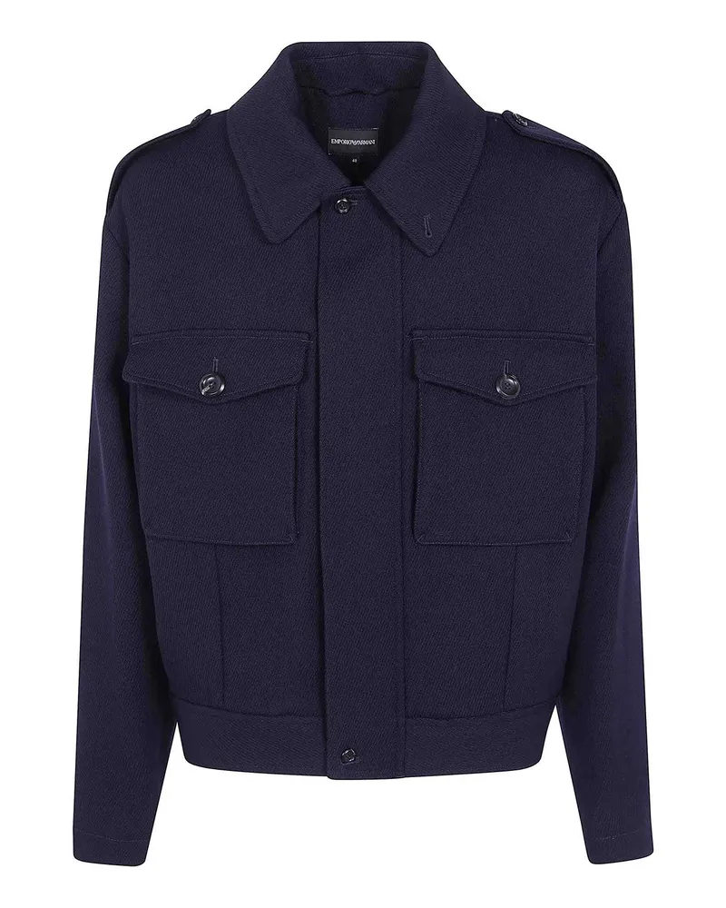 Emporio Armani Jeansjacke - Blau Blau