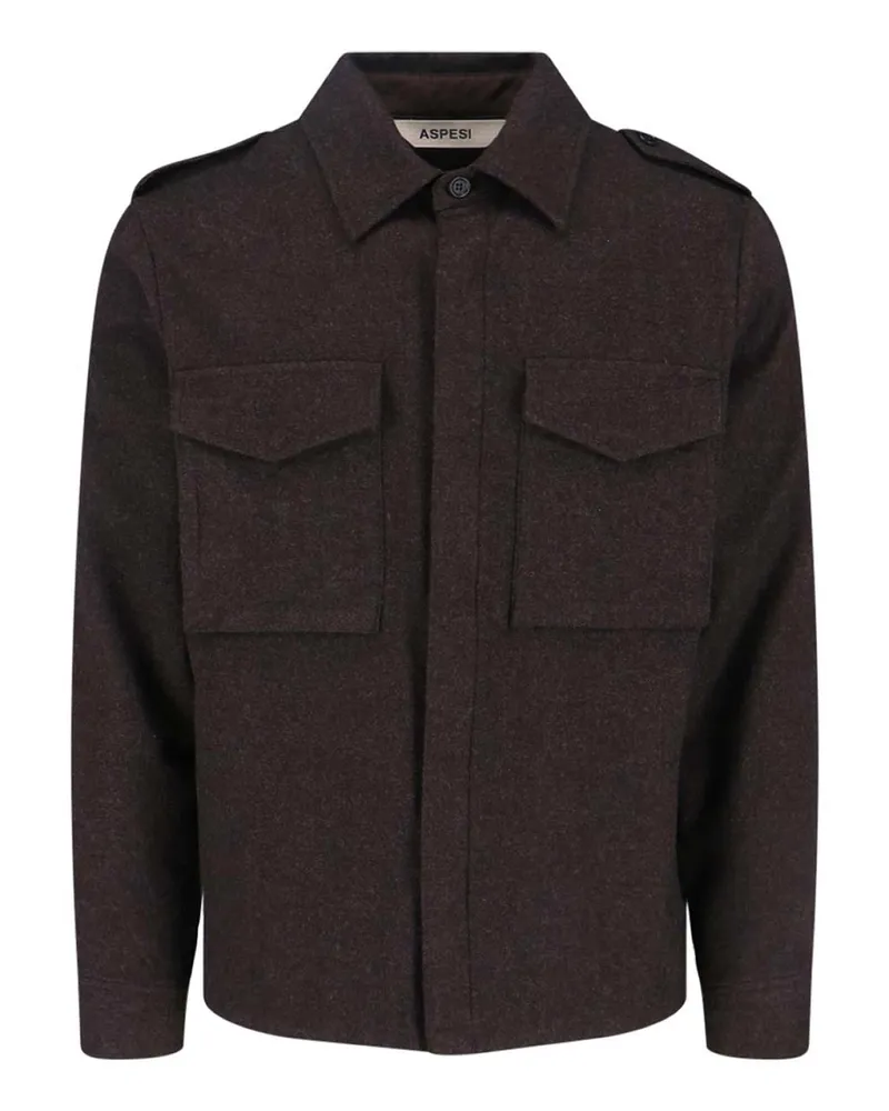 ASPESI Hemd - Braun Braun