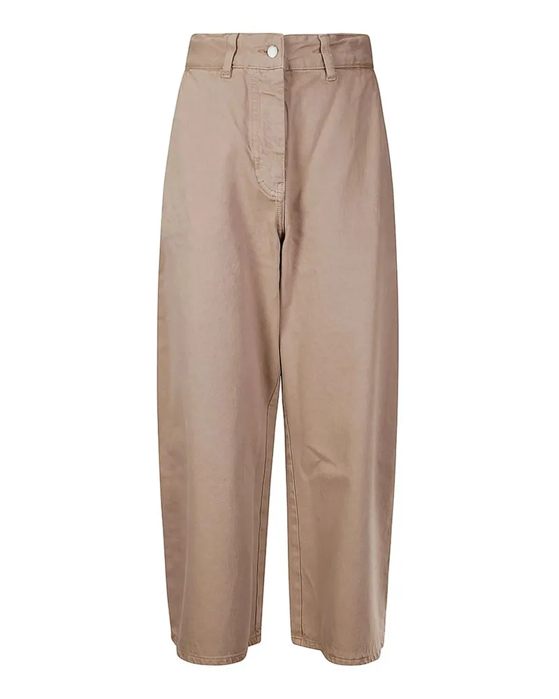 Studio Nicholson Straight Leg Jeans - Beige Beige