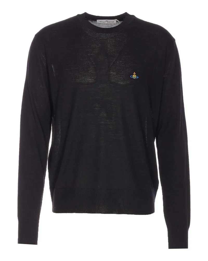 Vivienne Westwood Rundhalspullover - Schwarz Schwarz