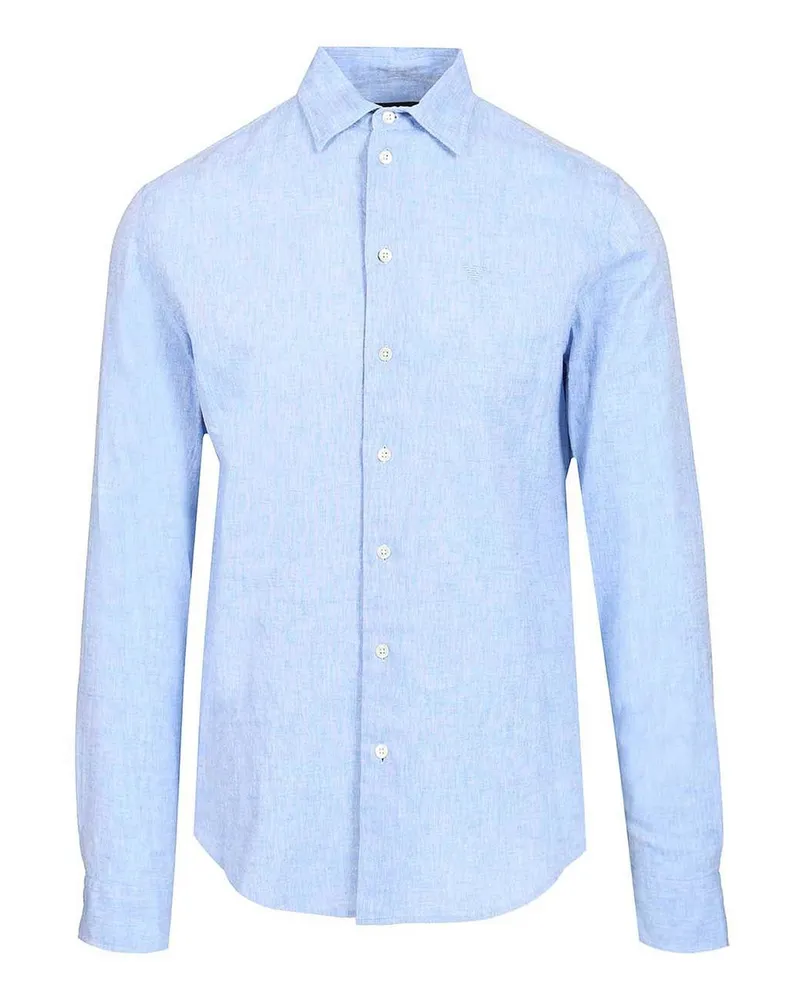 Emporio Armani Hemd - Hellblau Hellblau