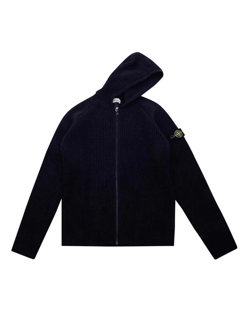 Stone Island Rundhalspullover - Blau Blau