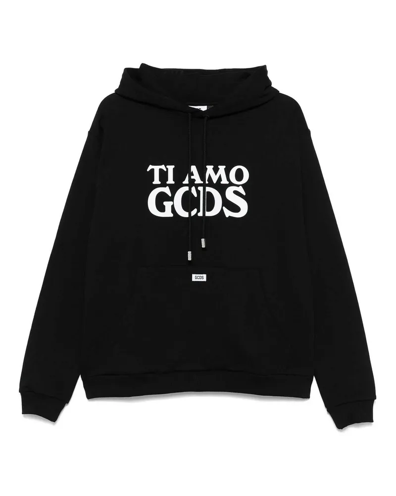 GCDS Sweatshirt - Schwarz Schwarz