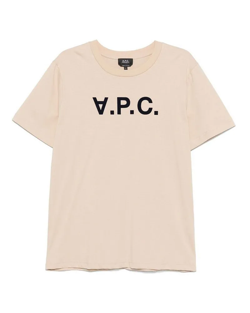 A.P.C. A. P.C. T-Shirt - Beige Beige