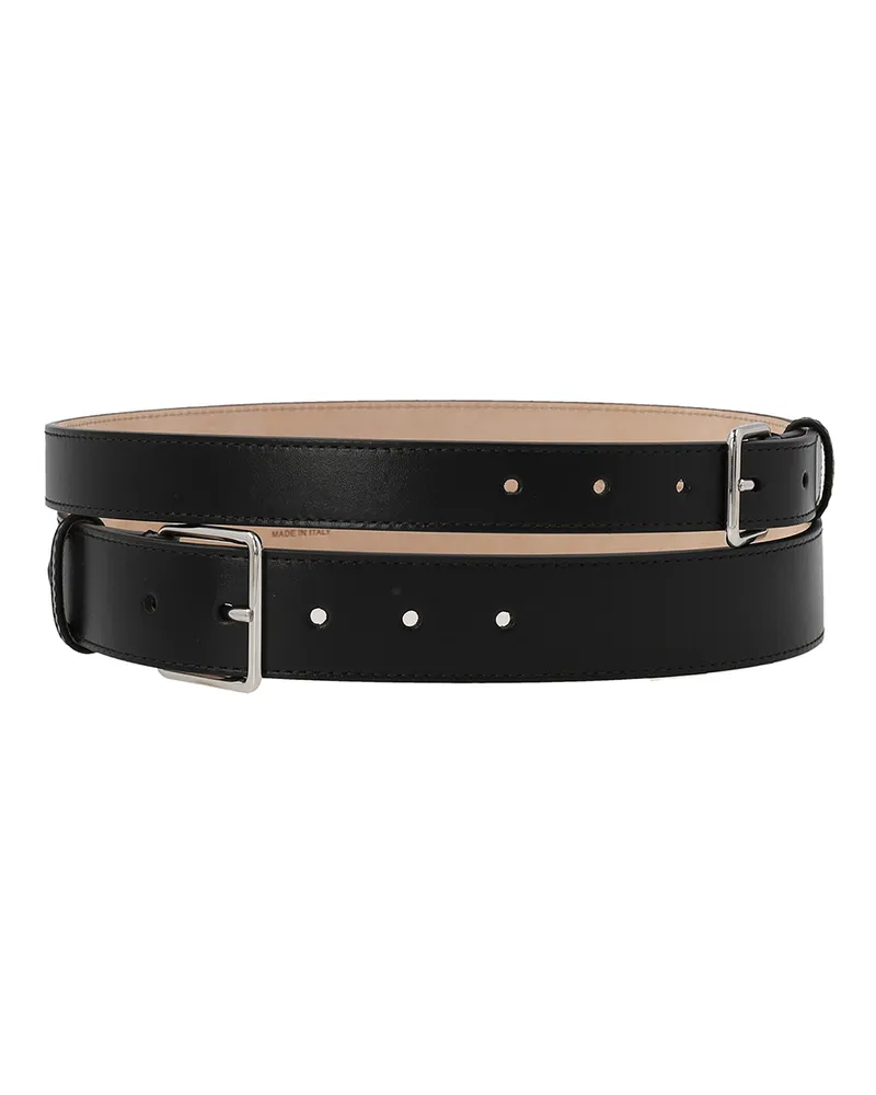 Alexander McQueen Gürtel - Schwarz Schwarz