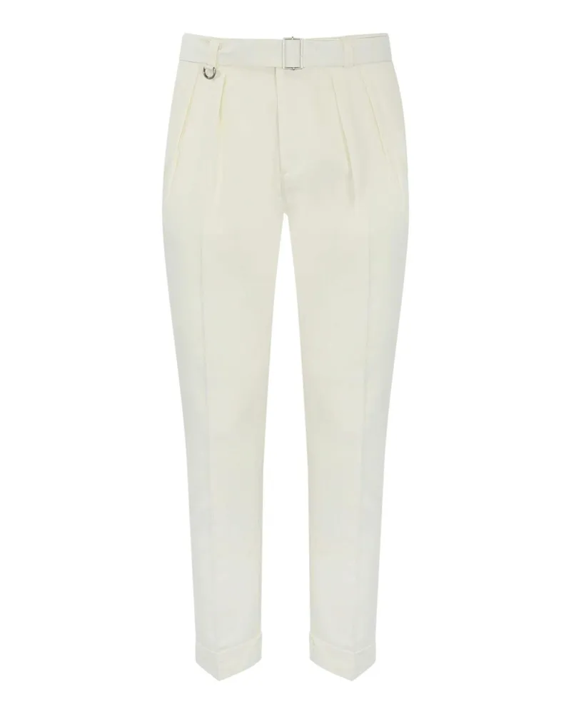 Paolo Pecora Milano Casual Hose - Creme Creme