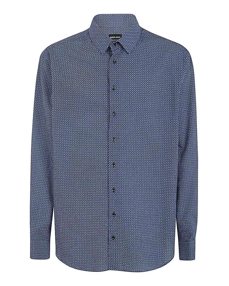 Giorgio Armani Hemd - Blau