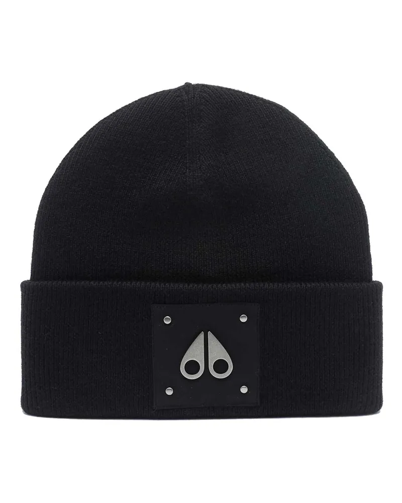 Moose Knuckles Mütze - Schwarz Schwarz