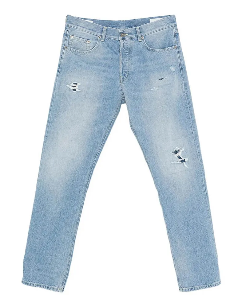 Dondup Straight Leg Jeans - Blau Blau