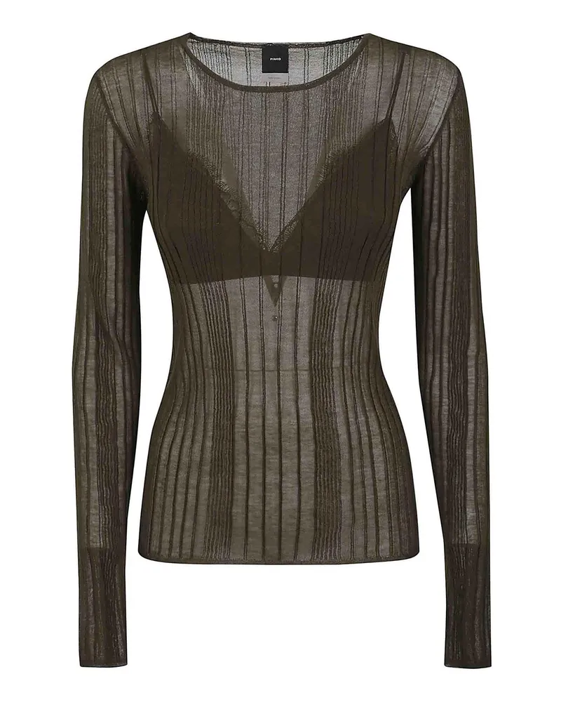 Pinko Hemd - Dunkelgrün Dunkelgrün