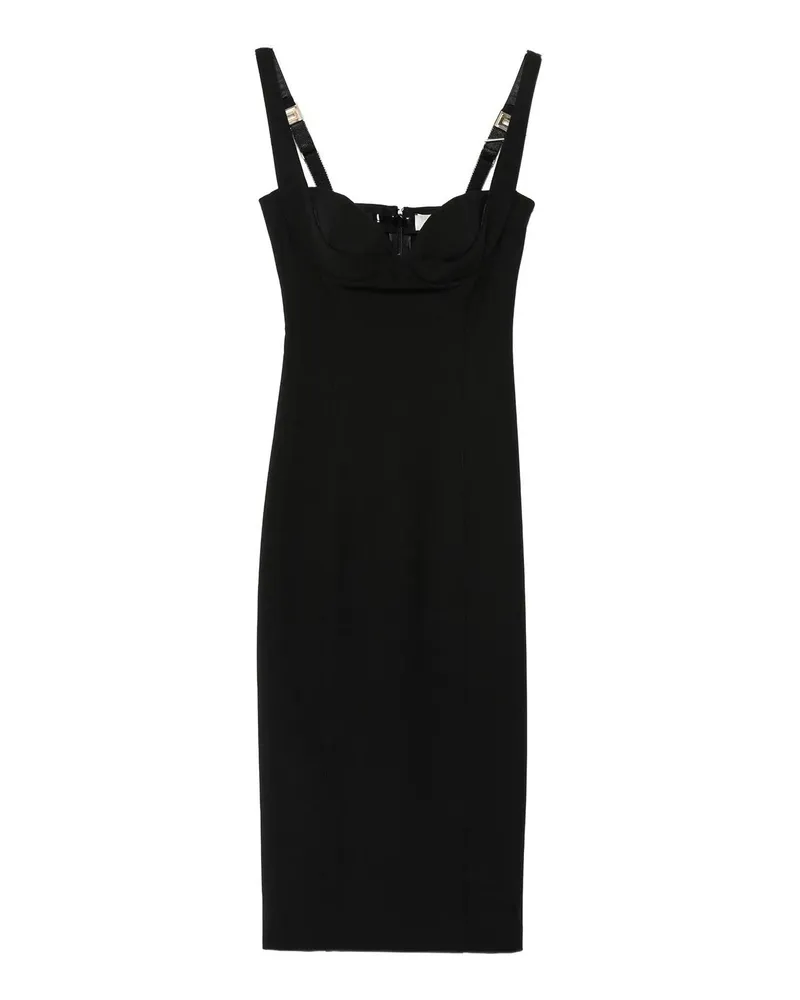 Elisabetta Franchi Cocktailkleid - Schwarz Schwarz