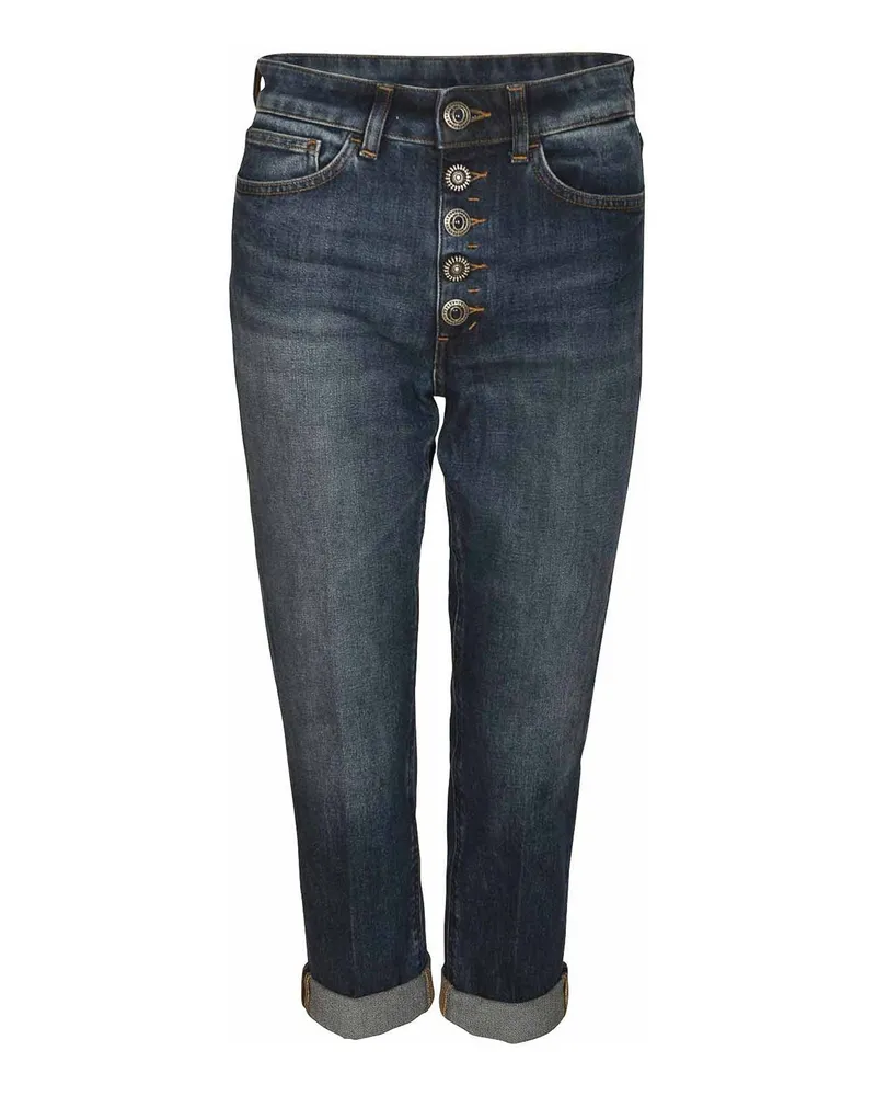 Dondup Straight Leg Jeans - Dunkelgrau Dunkelgrau