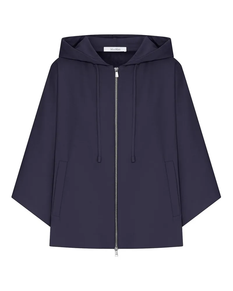 Max Mara Rundhalspullover - Blau Blau