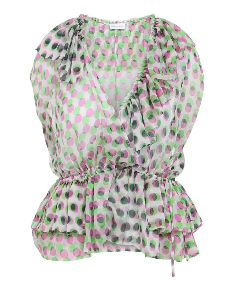 Dries van Noten Top - Hellbeige Hellbeige