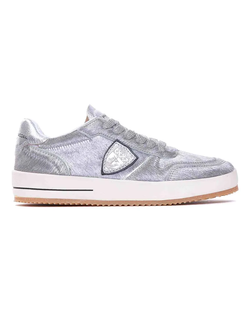 Philippe Model Sneaker - Silber Silber