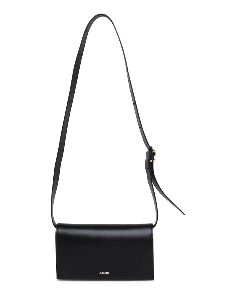 Jil Sander Umhängetasche - Schwarz Schwarz