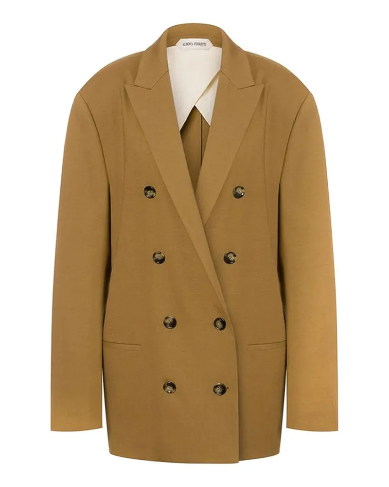 Alberta Ferretti Blazer - Beige Beige