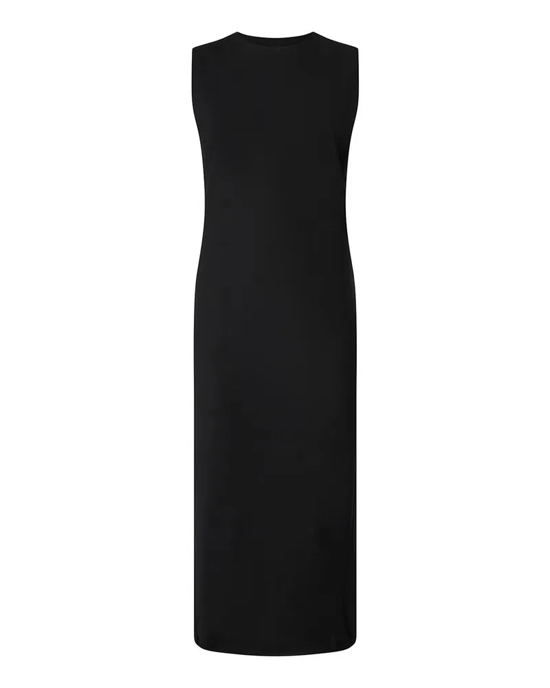 Pinko Knielanges Kleid - Schwarz Schwarz