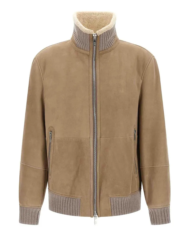 Brunello Cucinelli Bomberjacke - Beige Beige