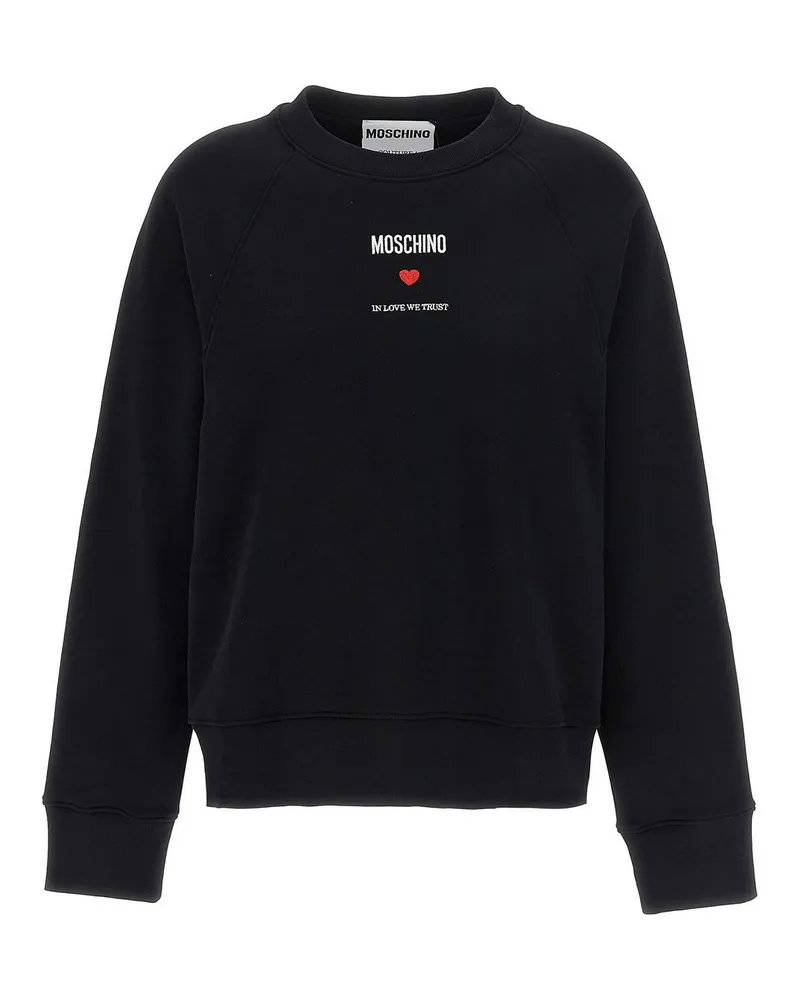 Moschino Sweatshirt - Schwarz Schwarz