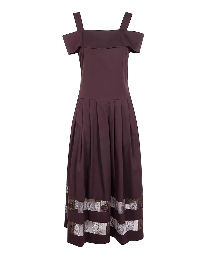 Blumarine Maxikleid - Braun Braun