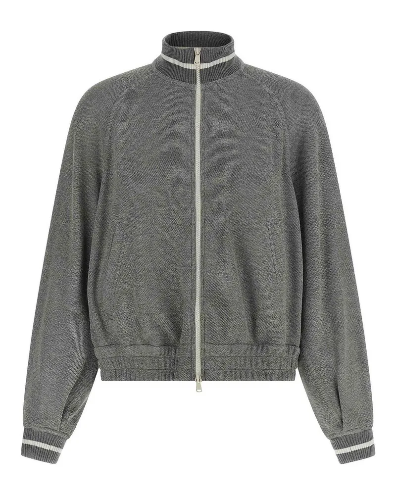Brunello Cucinelli Sweatshirt - Silber Silber