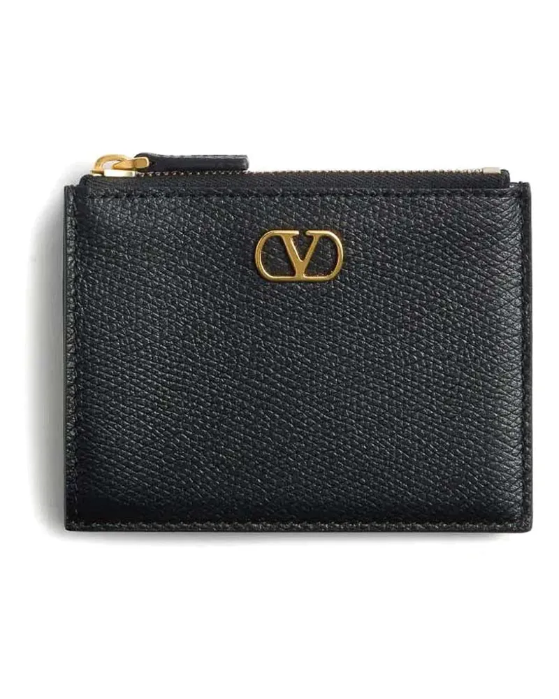 Valentino Garavani Portemonnaie - Schwarz Schwarz