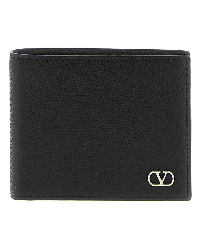 Valentino Garavani Portemonnaie - Schwarz Schwarz