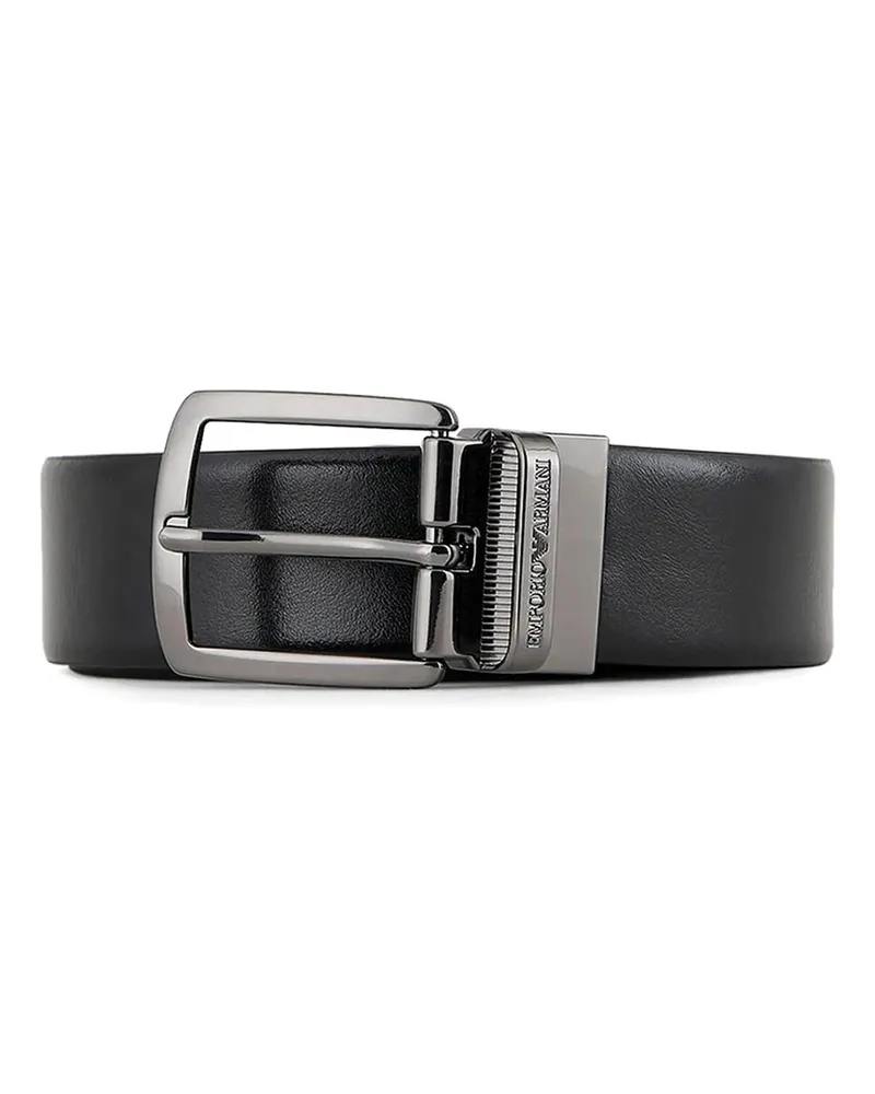 Emporio Armani Gürtel - Schwarz Schwarz