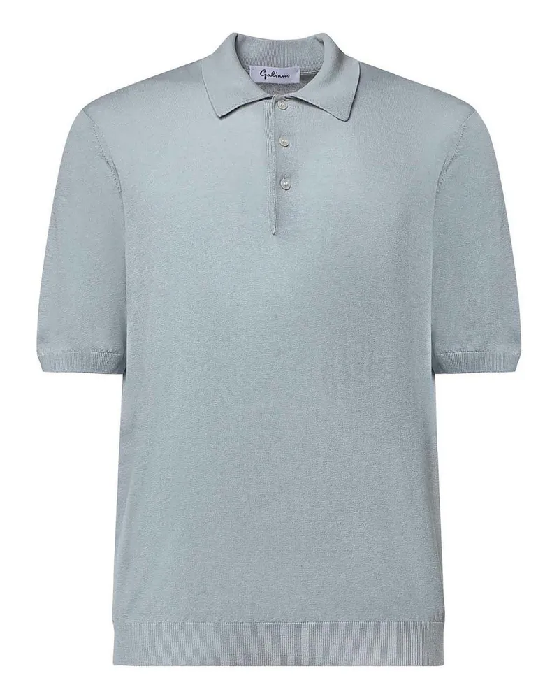Giuliano Galiano Poloshirt - Hellblau Hellblau