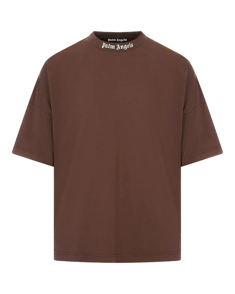 Palm Angels T-Shirt - Braun Braun