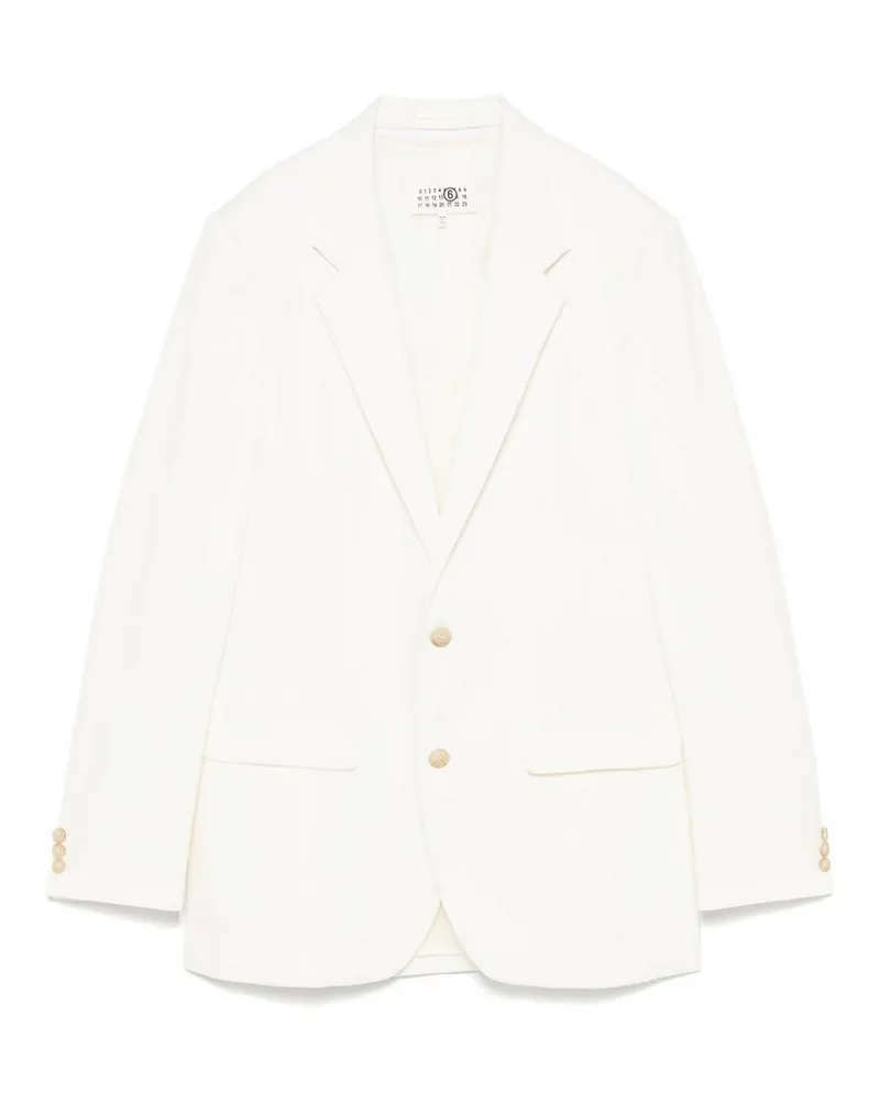 Maison Margiela Blazer - Weiß Weiß