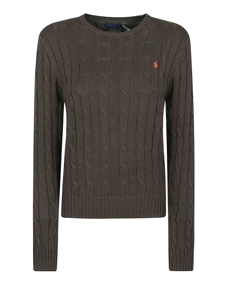 Ralph Lauren Rundhalspullover - Dunkelgrün Dunkelgrün