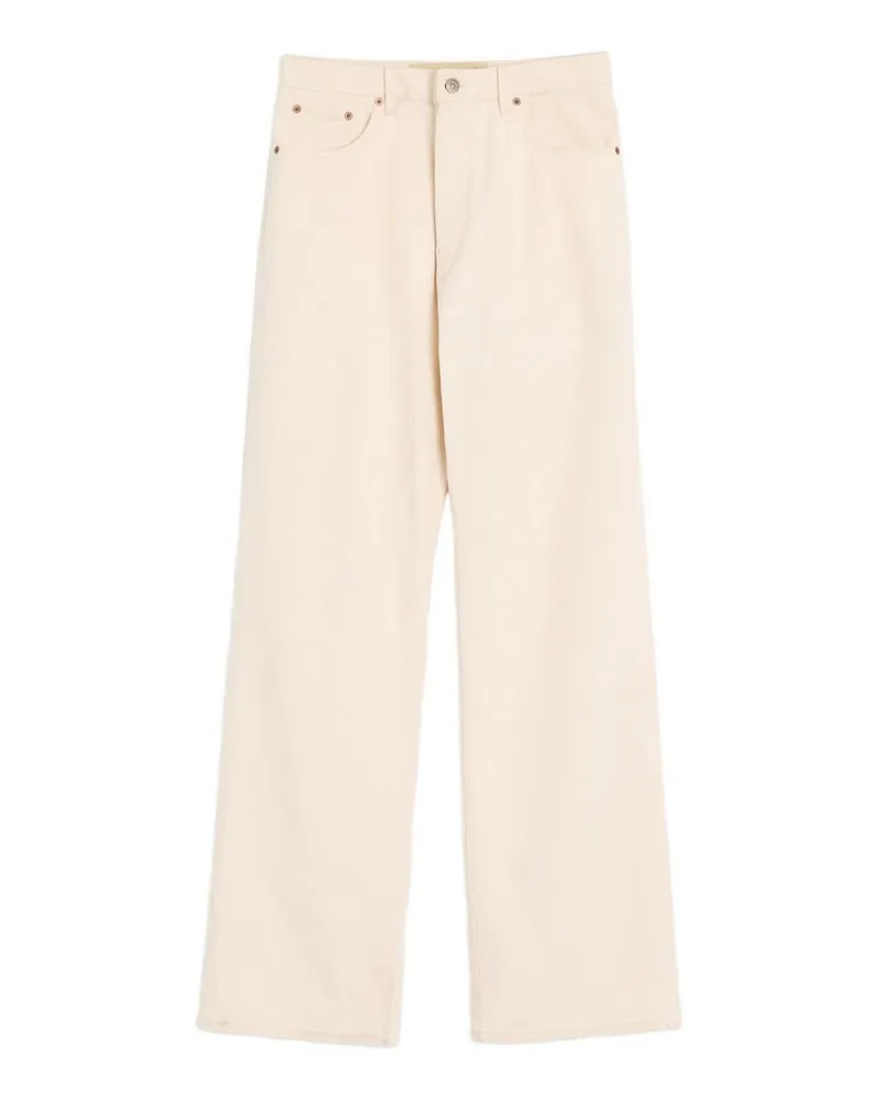 Valentino Garavani Straight Leg Jeans - Weiß Weiß