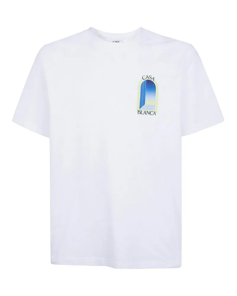 Casablanca Paris T-Shirt - Weiß Weiß