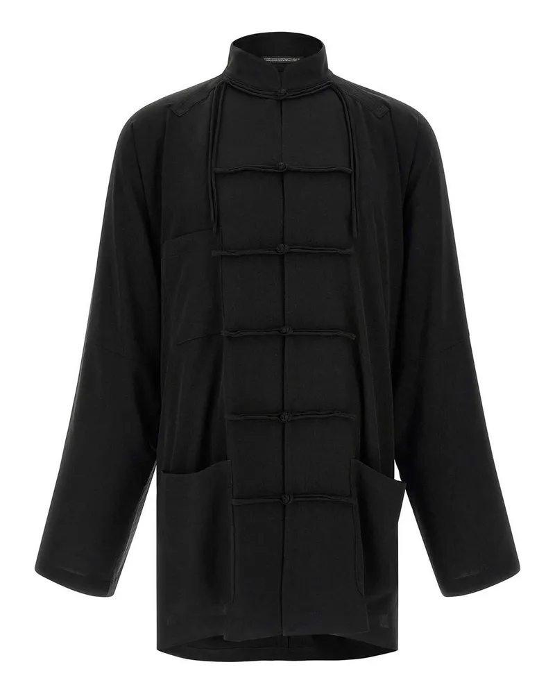 Yohji Yamamoto Blazer - Schwarz Schwarz