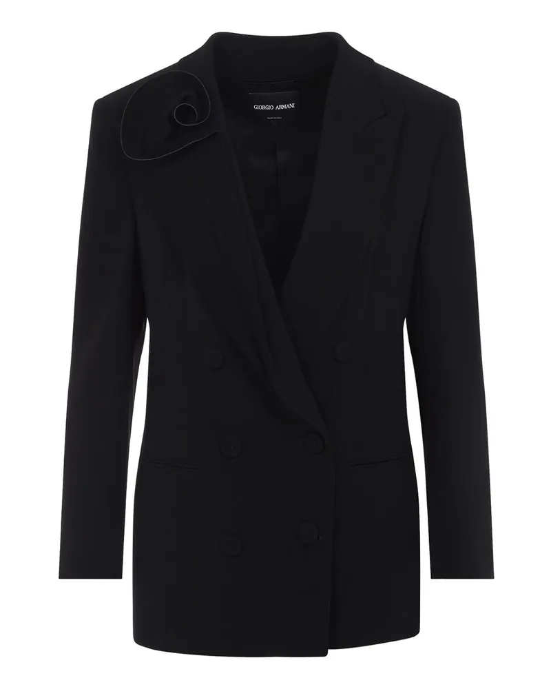 Giorgio Armani Blazer - Schwarz Schwarz