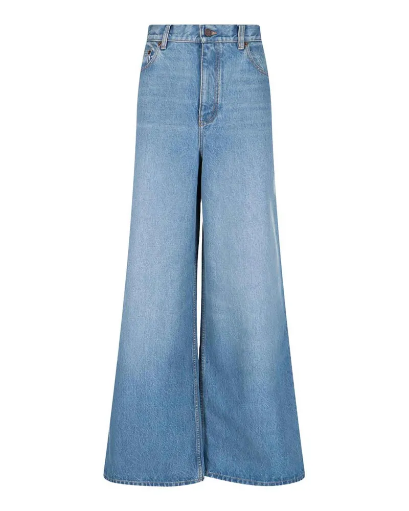 Chloé Straight Leg Jeans - Blau Blau