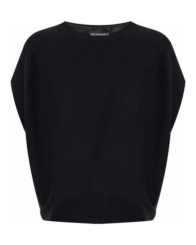 Emporio Armani Top - Schwarz Schwarz