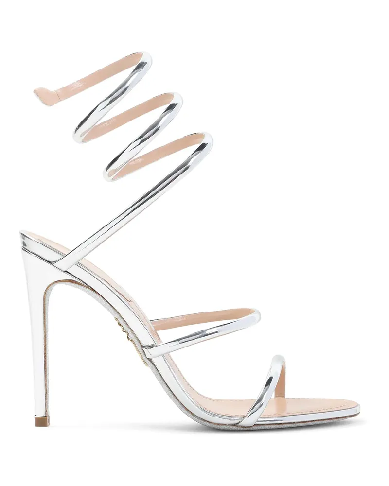 René Caovilla Sandalen - Silber Silber