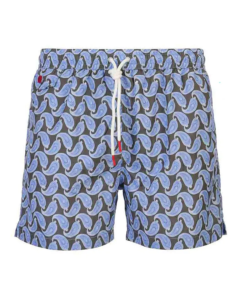 Kiton Badehose - Blau Blau
