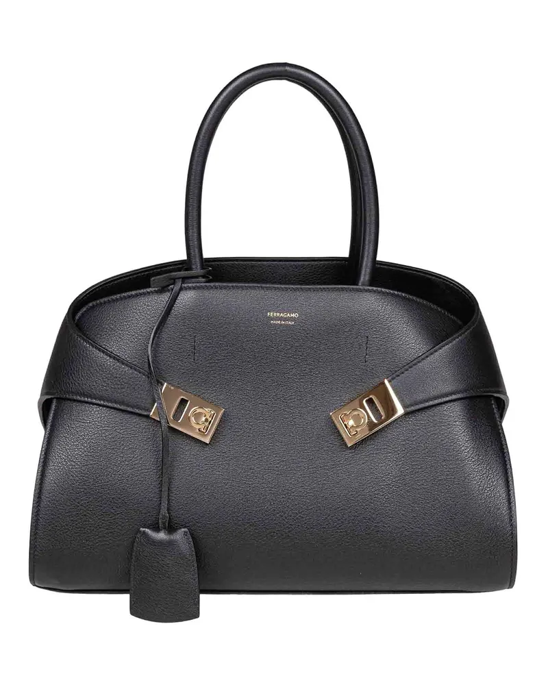 Ferragamo Shopper - Schwarz Schwarz